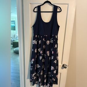 Torrid High-low Chiffon Floral Dress